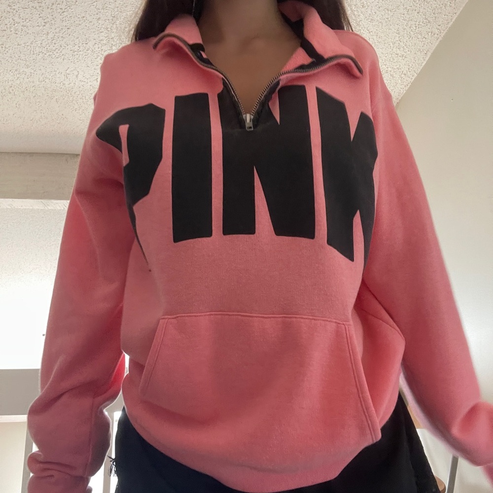 VS PINK Quarter Zip